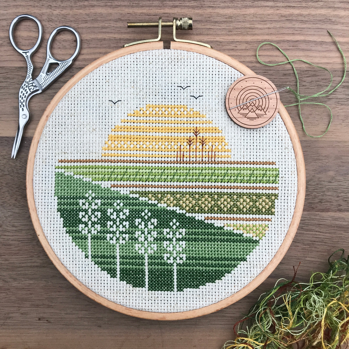 Great Plains Cross Stitch Kit Pigeon Coop