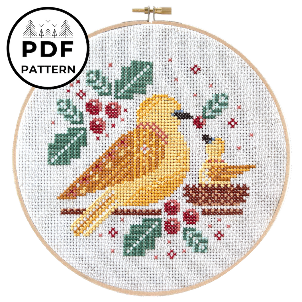 Turtle Doves Pattern