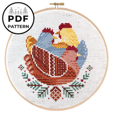 Load image into Gallery viewer, French Hens Pattern
