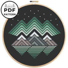 Load image into Gallery viewer, Northern Lights Pattern
