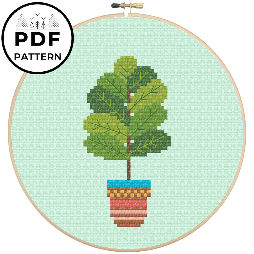 Fiddle Leaf Fig Pattern