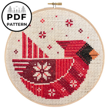 Load image into Gallery viewer, Festive Cardinal Pattern
