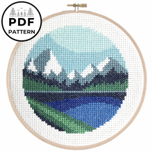 Load image into Gallery viewer, Blue Mountains Pattern
