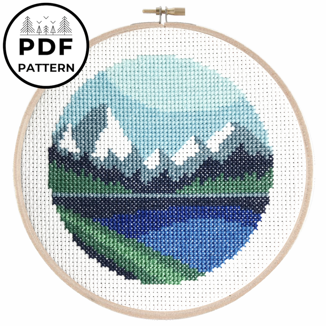 Blue Mountains Pattern