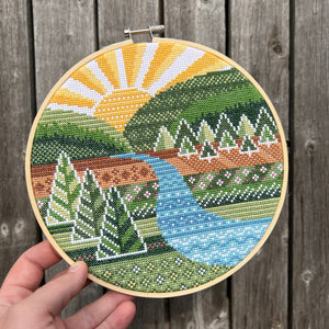 Winding River Pattern