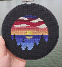 Load image into Gallery viewer, Lake Sunset Pattern
