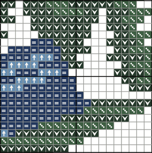 Camping Sunset Pattern