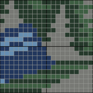Camping Sunset Pattern