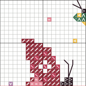 Patron - Jardin des papillons